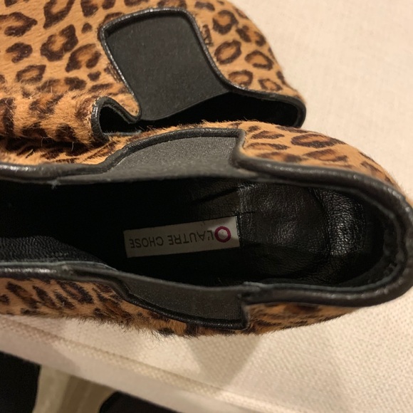 L’Autre Chose Leopard Haircalf Booties! - Picture 4 of 5